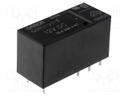 Relay: electromagnetic; SPDT; Ucoil: 12VDC; 16A/250VAC; 16A/24VDC