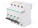 Circuit breaker; 400VAC; Inom: 40A; Poles: 4; DIN; Charact: D; 6kA