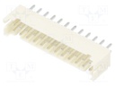 Socket; wire-board; male; 2mm; PIN: 24; THT; 100V; 2A; straight