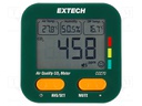Data logger; CO2,dew point,temperature,humidity; IP30; ±0.6°C