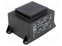 Transformer: encapsulated; 33VA; 230VAC; 12V; 2750mA; Mounting: PCB