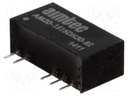 Converter: DC/DC; 2W; Uin: 13.5÷16.5V; Uout: 15VDC; Uout2: -15VDC