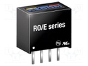 Converter: DC/DC; 1W; Uin: 2.97÷2.63V; Uout: 5VDC; Iout: 200mA; SIP4