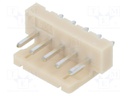 Socket; wire-board; male; DF1; 2.5mm; PIN: 5; THT; on PCBs; 250V; 3A