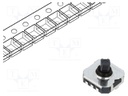 Microswitch TACT; Pos: 6; 0.05A/12VDC; SMT; 2.35N; 7.5x7.5x3.3mm