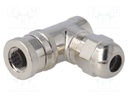 Plug; M12; PIN: 4; female; A code-DeviceNet / CANopen; for cable
