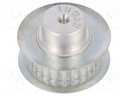 Belt pulley; T2.5; W: 4; 6mm; whell width: 16mm; Ø: 9.35mm; aluminium