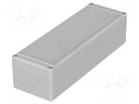 Enclosure: multipurpose; X: 80mm; Y: 240mm; Z: 60mm; EUROMAS II; ABS