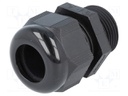 Cable gland; NPT3/4"; IP68; Mat: polyamide; black