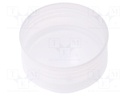 Plunger; 591ml; for syringes; Version: silicone free