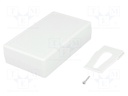 Enclosure: for remote controller; X: 67.5mm; Y: 103mm; Z: 26.5mm
