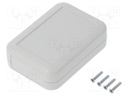 Enclosure: for remote controller; X: 50mm; Y: 70mm; Z: 22mm; ABS