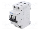 Circuit breaker; 230/400VAC; Inom: 20A; Poles: 2; DIN; Charact: K