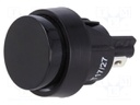 Switch: push-button; Pos: 2; SPST-NO; 4A/250VAC; black; Body: black