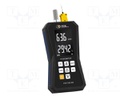 Thermo-hygrometer; LCD; Non-contact temp.range: -20÷60°C; 0.01°C