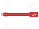 Extension cord; insulated; 3/8"; 166mm; Conform to: IEC 60900,VDE