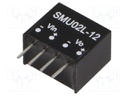 Converter: DC/DC; 2W; Uin: 4.5÷5.5V; Uout: 12VDC; Iout: 33÷167mA