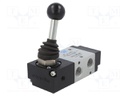Mechanical valve; 3/2 NC; G 1/4"; Pressure: -0.9÷10bar; 60°C