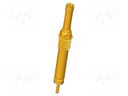 Test needle; Maksimum spring compression: 5mm; 3A; Contacts: CuBe