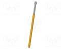 Test needle; Operational spring compression: 8mm; 5A; Ø: 2mm; 3N
