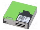 Sensor: particles; Usup: 4.5÷5.5VDC; Range: 0÷1000ug/m3; -10÷60°C