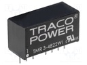 Converter: DC/DC; 3W; Uin: 18÷75V; Uout: 12VDC; Uout2: -12VDC; SIP8
