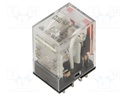 Relay: electromagnetic; DPDT; Ucoil: 24VAC; Icontacts max: 10A