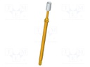 Test needle; Operational spring compression: 4mm; 5A; Ø: 2.3mm