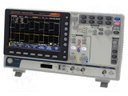 Oscilloscope: mixed signal; Band: ≤70MHz; Channels: 2; 10Mpts