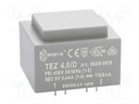 Transformer: encapsulated; 4VA; 400VAC; 9V; 444.4mA; Mounting: PCB
