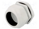 Cable gland; PG48; IP67; Mat: polyamide; grey
