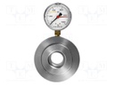 Meter: force; analogue; 0÷25kN; Resol: 1000N; 1.95%; Unit: kN; M6 x2