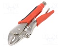 Pliers; Morse's,locking; 180mm; Mat: Chrom-vanadium steel