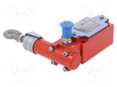 Safety switch: singlesided rope switch; NC x2 + NO; -25÷70°C