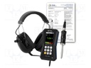 Vibrometer; Display: LCD 2,8"; Ch: 1; 0÷3,9inch,0÷399,9ft/s2; IP52