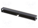Socket; IDC; male; PIN: 60; vertical; SMT; gold flash; 2.54mm
