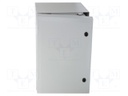Enclosure: wall mounting; X: 400mm; Y: 500mm; Z: 210mm; ARCA; grey