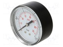 Manometer; 0÷2.5bar; non-aggressive liquids,inert gases; 63mm