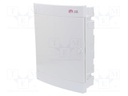 Enclosure: wall mounting; media