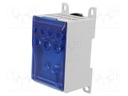 Splice terminal: distribution block; OJL; ways: 1; terminals: 8