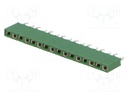 Socket; pin strips; HV-100; female; PIN: 16; straight; 2.54mm; THT