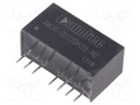 Converter: DC/DC; 3W; Uin: 4.5÷9V; Uout: 12VDC; Uout2: -12VDC; SIP8