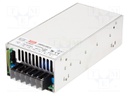 Power supply: switched-mode; modular; 600W; 5VDC; 218x105x63.5mm
