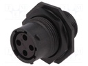 Connector: circular; Series: eco|mate Aquarius; socket; female