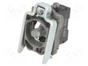Illuminating unit; 22mm; Harmony XB4; -25÷70°C; Illumin: LED; red