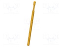 Test needle; Operational spring compression: 4mm; 8A; Ø: 1.5mm