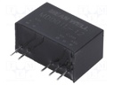 Converter: DC/DC; 1W; Uin: 4.5÷5.5V; Uout: 12VDC; Uout2: -12VDC; SIP7