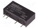Converter: DC/DC; 1W; Uin: 10.8÷13.2V; 5VDC; Iout: 200mA; SIP7; 2.3g