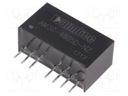 Converter: DC/DC; 3W; Uin: 36÷75V; Uout: 5VDC; Uout2: -5VDC; SIP8