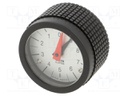 Knob; Ø: 51mm; H: 48mm; technopolymer PA; with analog readouts